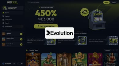 evolution gaming online casino sites