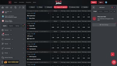 league of legends betting site