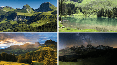 Naturpark Gantrisch: Natur und Landschaft