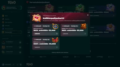rivo Viikkotarjoukset kasinoille