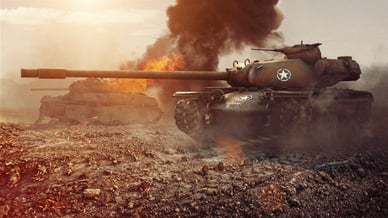 World of Tanks is an armoured warfare-themed multiplayer online game developed by Wargaming, featuring 20th century era combat vehicles.