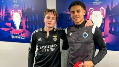 Andreas Schjelderup og Antonio Nusa Andreas Schjelderup og Antonio Nusa