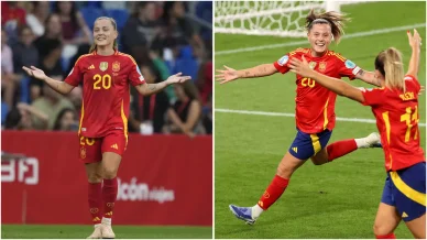 Claudia Pina en la selección española