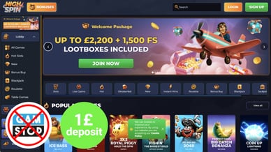 £1 casino