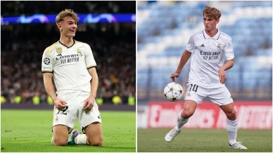 Nico Paz en el Real Madrid Nico Paz en el Real Madrid