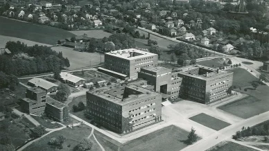 Universitetsområdet i Blindern på 1930-tallet