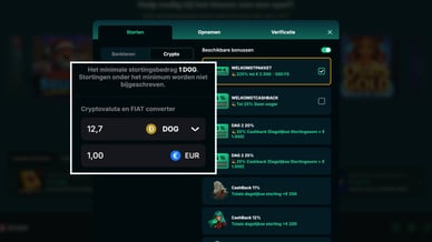 1 euro storten casino