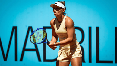 Юлія Стародубцева на турнірі Mutua Madrid Open в Іспанії