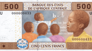 Купюра 500 CFA