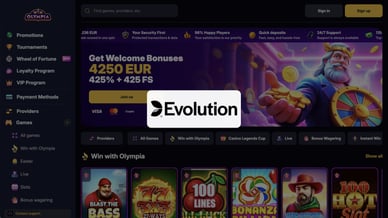 evolution gaming casinos uk