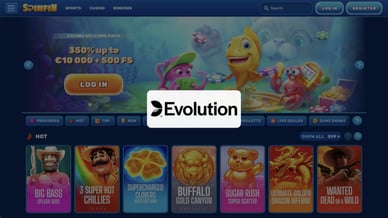 evolution gaming casino list
