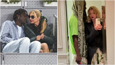 Najwa Nimri y José Mendes Viera