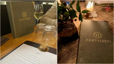 Meny för restaurang Hantverket Meny för restaurang Hantverket