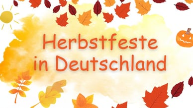 Herbstfeste in Deutschland 2025: Termine, Bräuche & die besten Events im Herbst