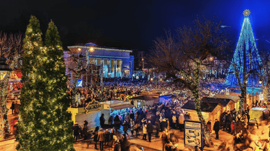 Хмельницький в новорічну ніч