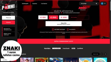 casino 1€ talletus