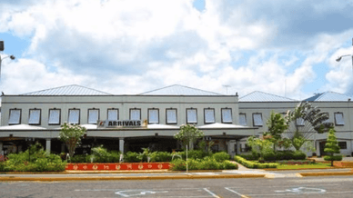 Вход в зону прибытия Cheddi Jagan International Airport