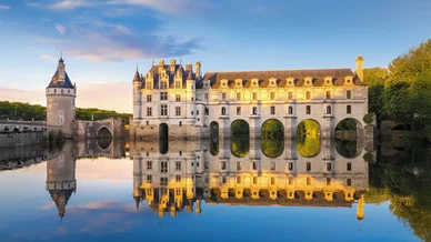 Le Château de Chenonceau en France.