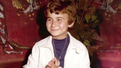 Jorge Javier Vázquez en su infancia