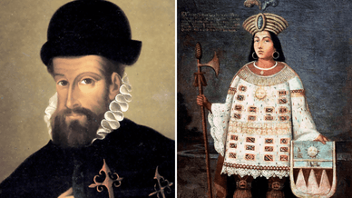 Франсіско Пісарро і Тупак Амару