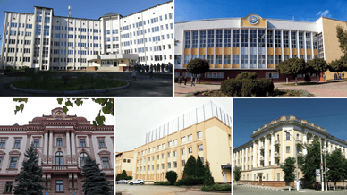 Заклади вищої освіти Івано-Франківська, ІФНТУНГ, ПНУ, ІФНМУ, УКД та ІФБУ