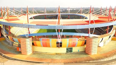 O moderno Estádio Municipal de Aveiro