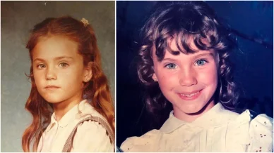 Vanesa Romero en su infancia Vanesa Romero en su infancia