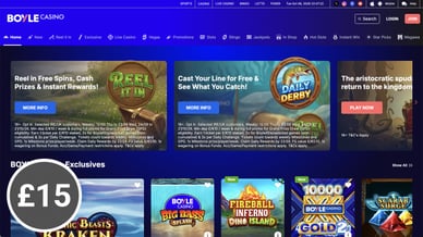 15 minimum casino deposit 