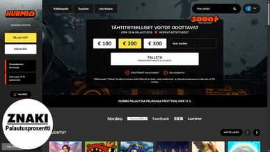 parhaat palautusprosentti