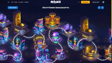rioace päivittäinen bonuskartta