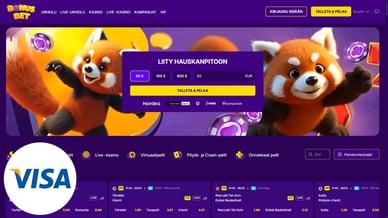 Visa talletus casino