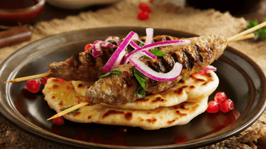 Люля-кебаб — популярна страва Оману