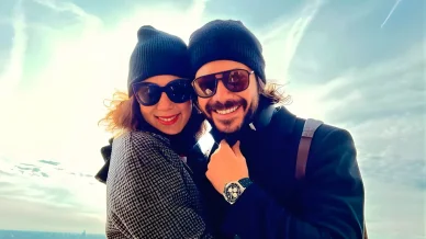 Álvaro Morte y Blanca Clemente