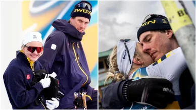 Linn Svahn och Johan Häggström