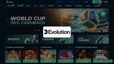 best evolution online casino