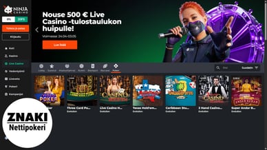 pokeri kasinot