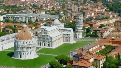 Piazza dei Miracoli a Pisa Piazza dei Miracoli