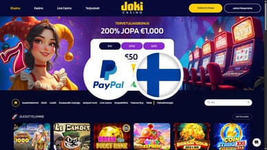 PayPal casino Suomi