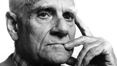 Alberto Moravia prima della morte
