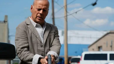 Bruce Willis, immagine tratta da Assassin ultimo film di Bruce Willis