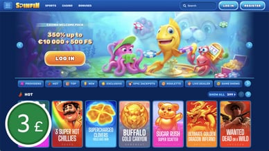 minimum 3 pound deposit casino