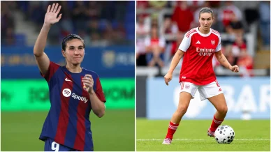 Mariona Caldentey en F. C. Barcelona y Arsenal