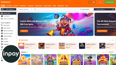 betsson inpay casino