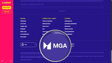Rapid Transfer MGA kasinot