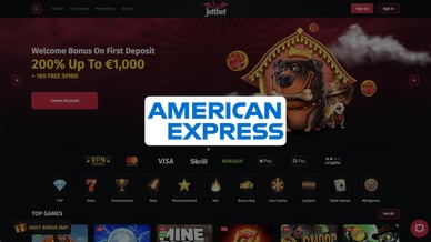 online casino accept american express