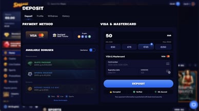 casino smash deposit