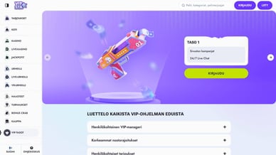 Vipsta casino VIP club