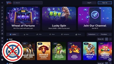 best online casino no verification