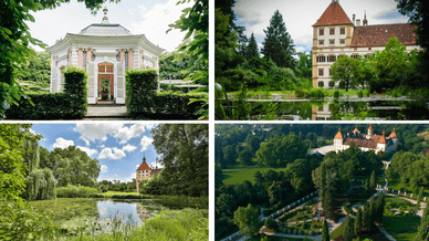 Schloss Eggenberg - barocke Gartenkunst