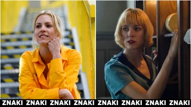 Maggie Civantos durante el rodaje de series